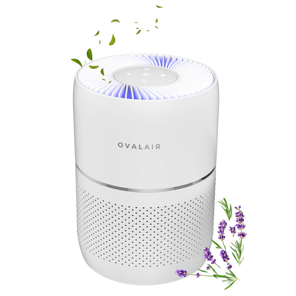 3-Stage H13 Smart True Hepa Desk Air Purifier For Rooms Reduces Allergies. Picture 3