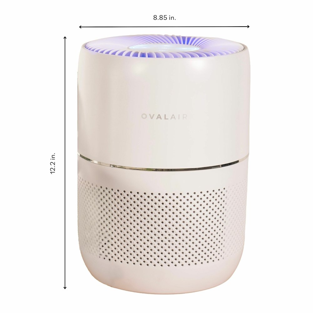 3-Stage H13 Smart True Hepa Desk Air Purifier For Rooms Reduces Allergies. Picture 5