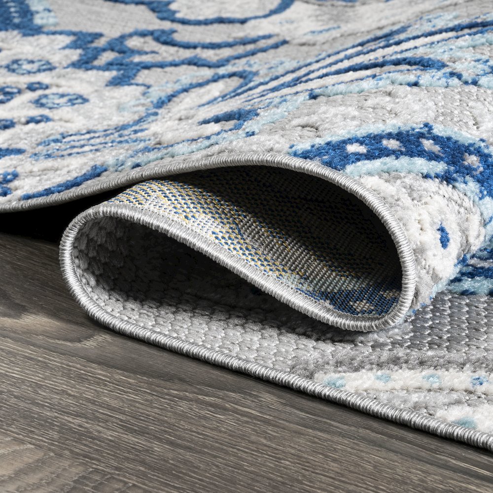 Gordes Paisley High-Low Indoor/Outdoor Area Rug. Picture 8