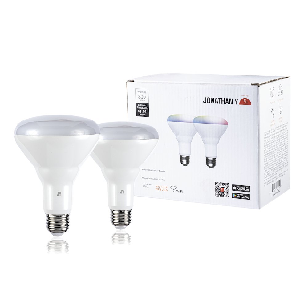 Smart Br Dimmable Light Bulb - Dimmable Color Changing Led (Pack Of 2). Picture 3