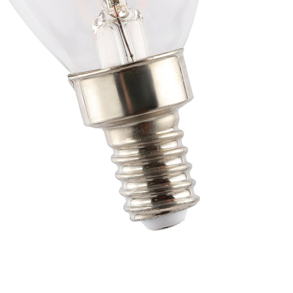 Vintage Non-Dimmable C35 4-Watt Led Edison Glass Bulbs With E12 Base (Pack Of 6). Picture 3