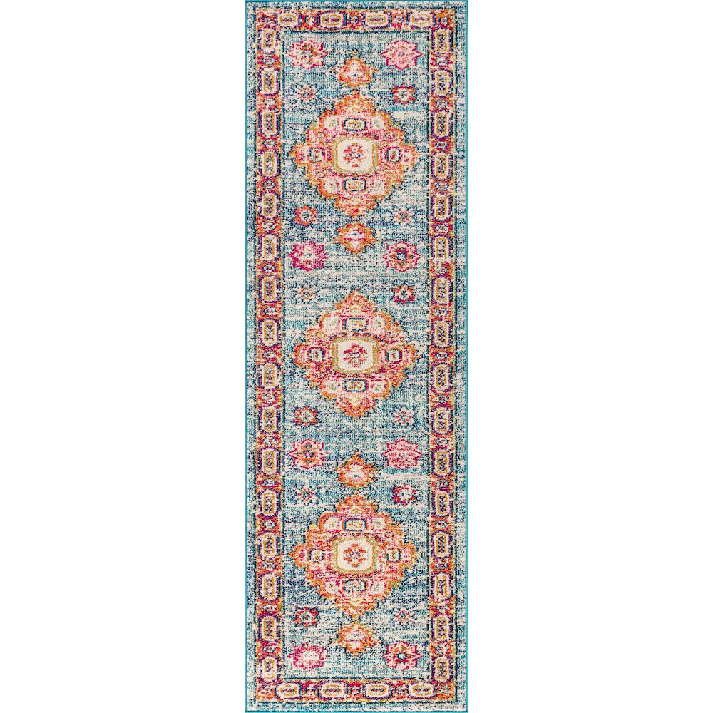 Bpl Bohemian Flair Boho Vintage Medallion Area Rug. Picture 1