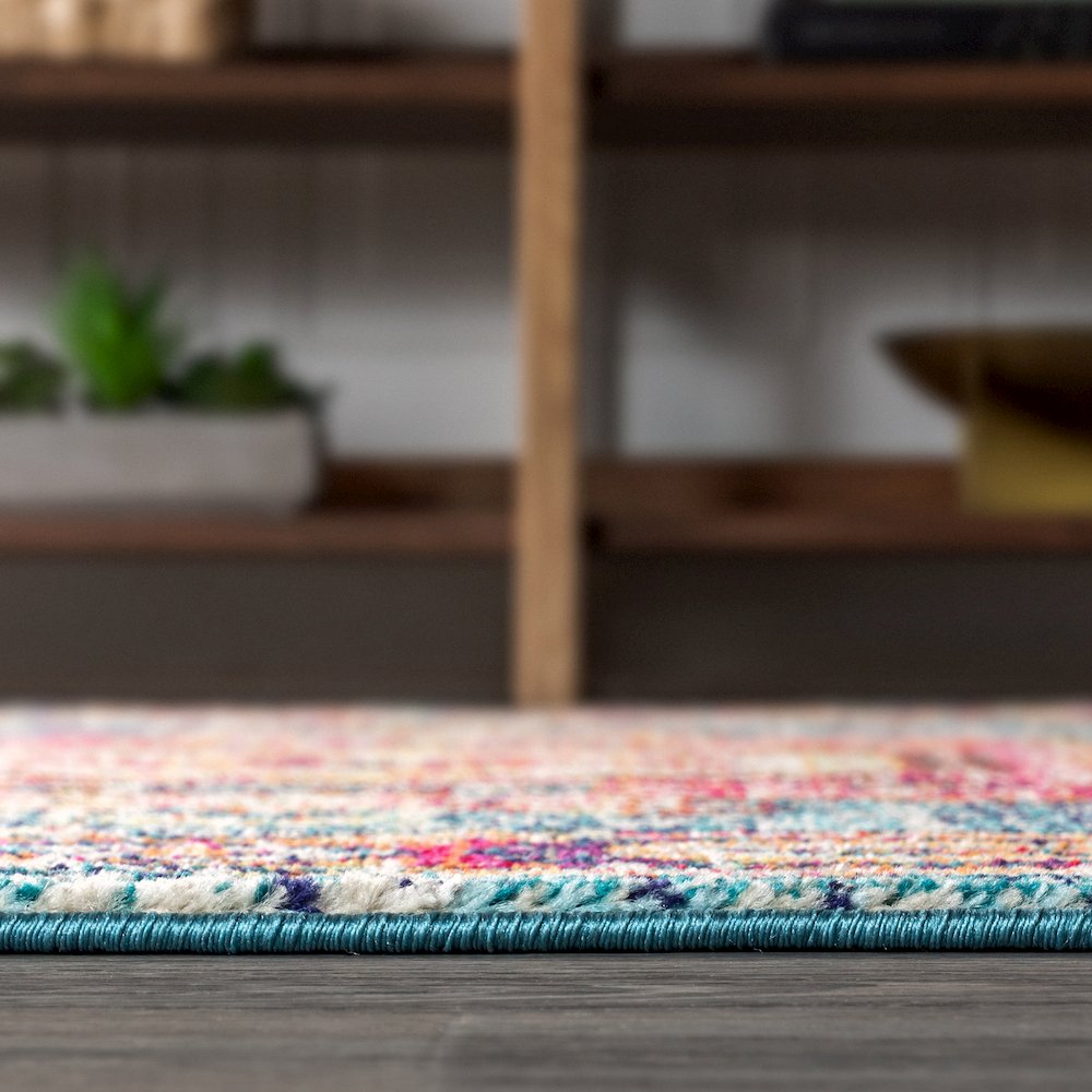 Bpl Bohemian Flair Boho Vintage Medallion Area Rug. Picture 7