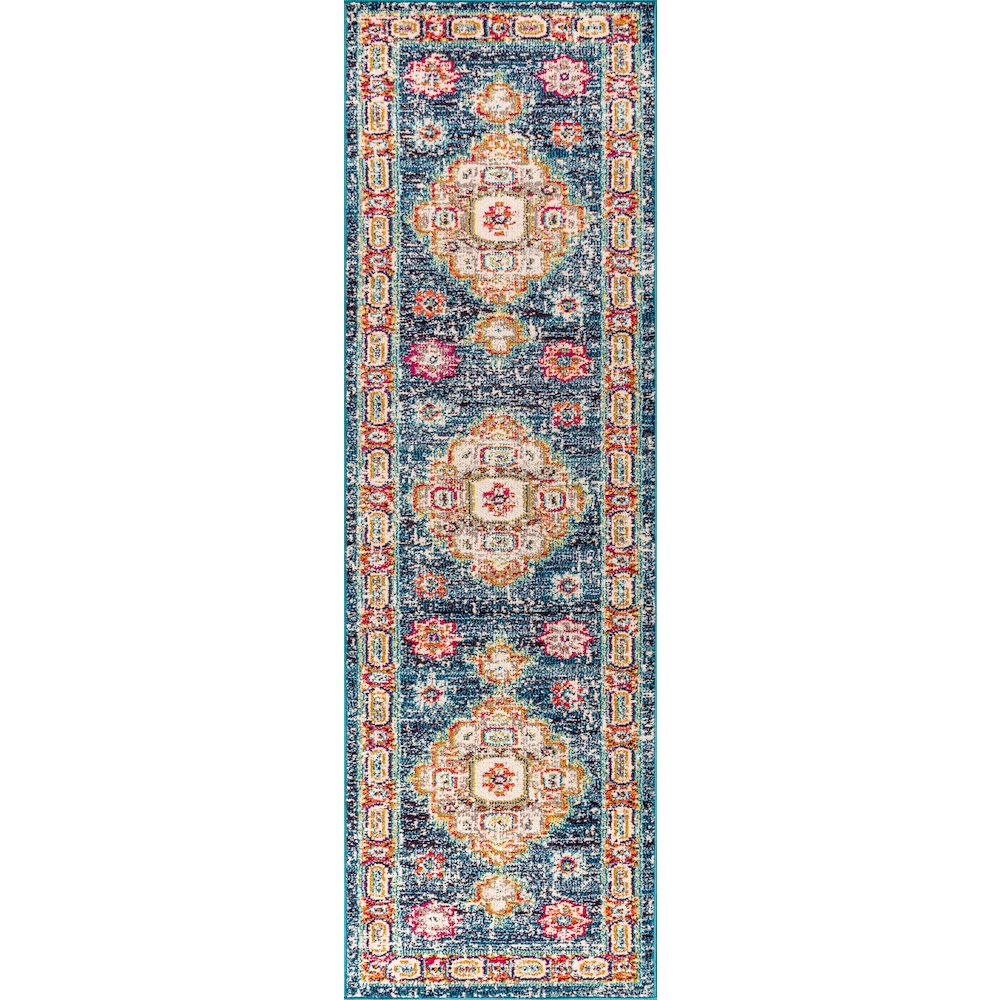 Bpl Bohemian Flair Boho Vintage Medallion Area Rug. Picture 1