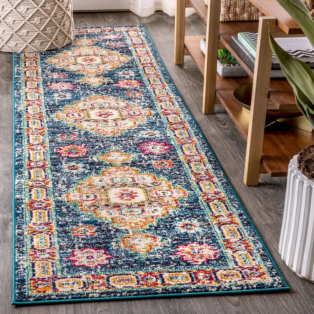 Bpl Bohemian Flair Boho Vintage Medallion Area Rug. Picture 2