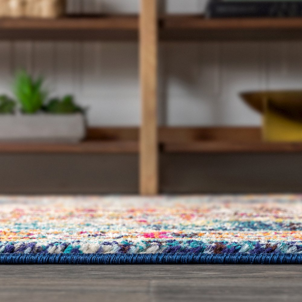 Bpl Bohemian Flair Boho Vintage Medallion Area Rug. Picture 7