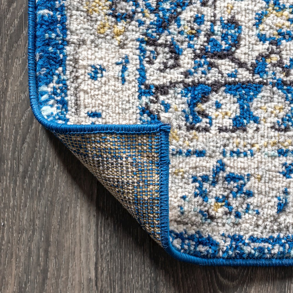 Leann Bohemian Flair Boho Vintage Medallion Area Rug. Picture 3