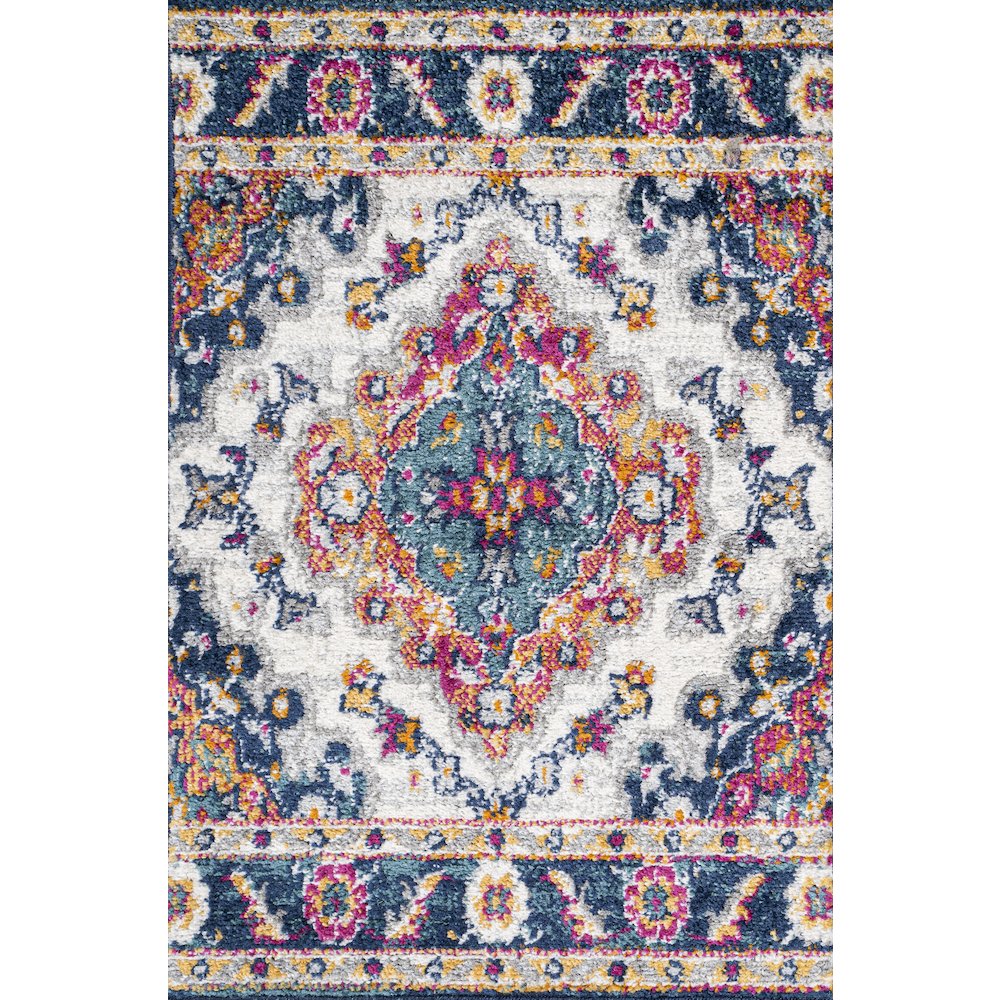 Bohemian Flair Boho Vintage Medallion Area Rug. Picture 1