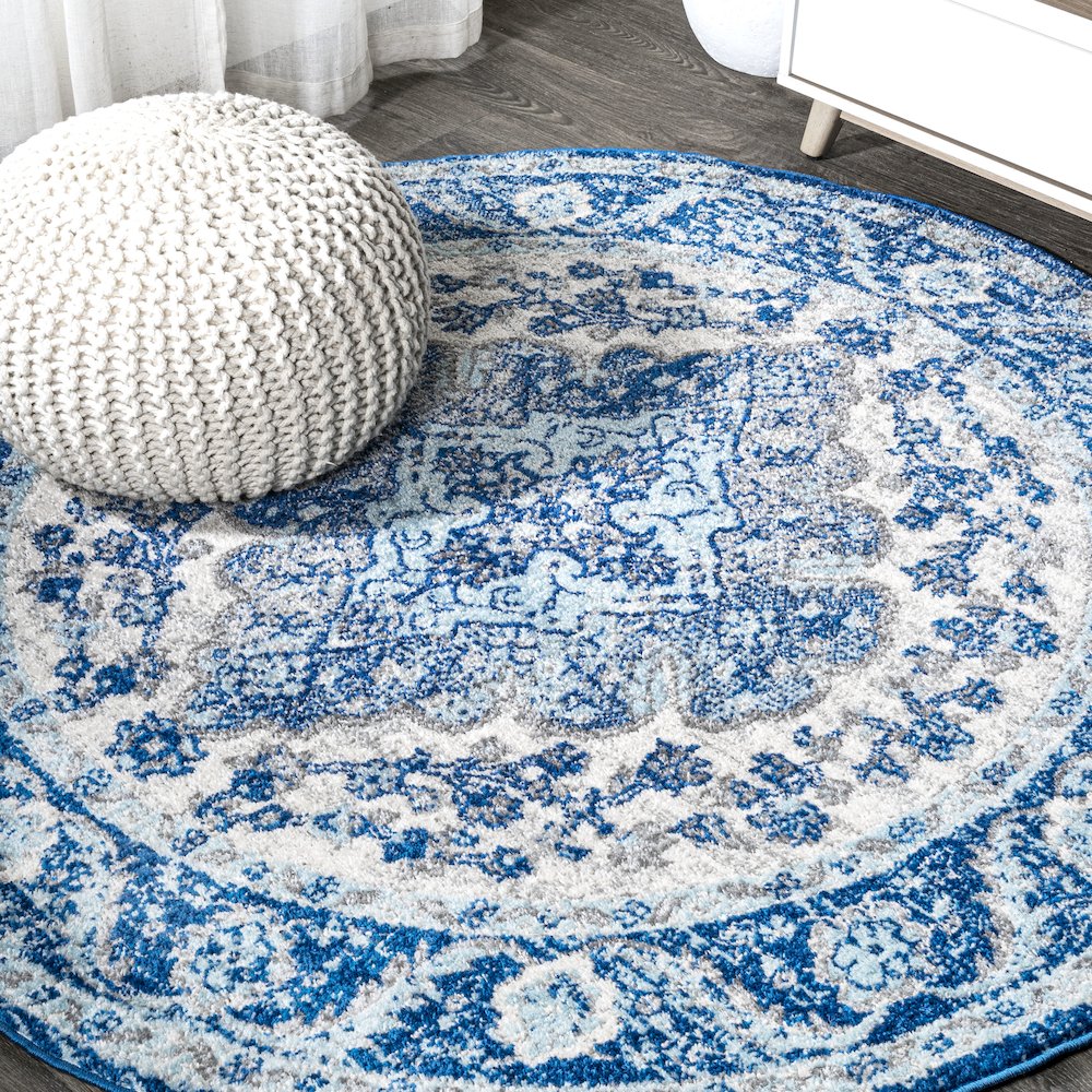 Bohemian Flair Boho Vintage Medallion Area Rug. Picture 2