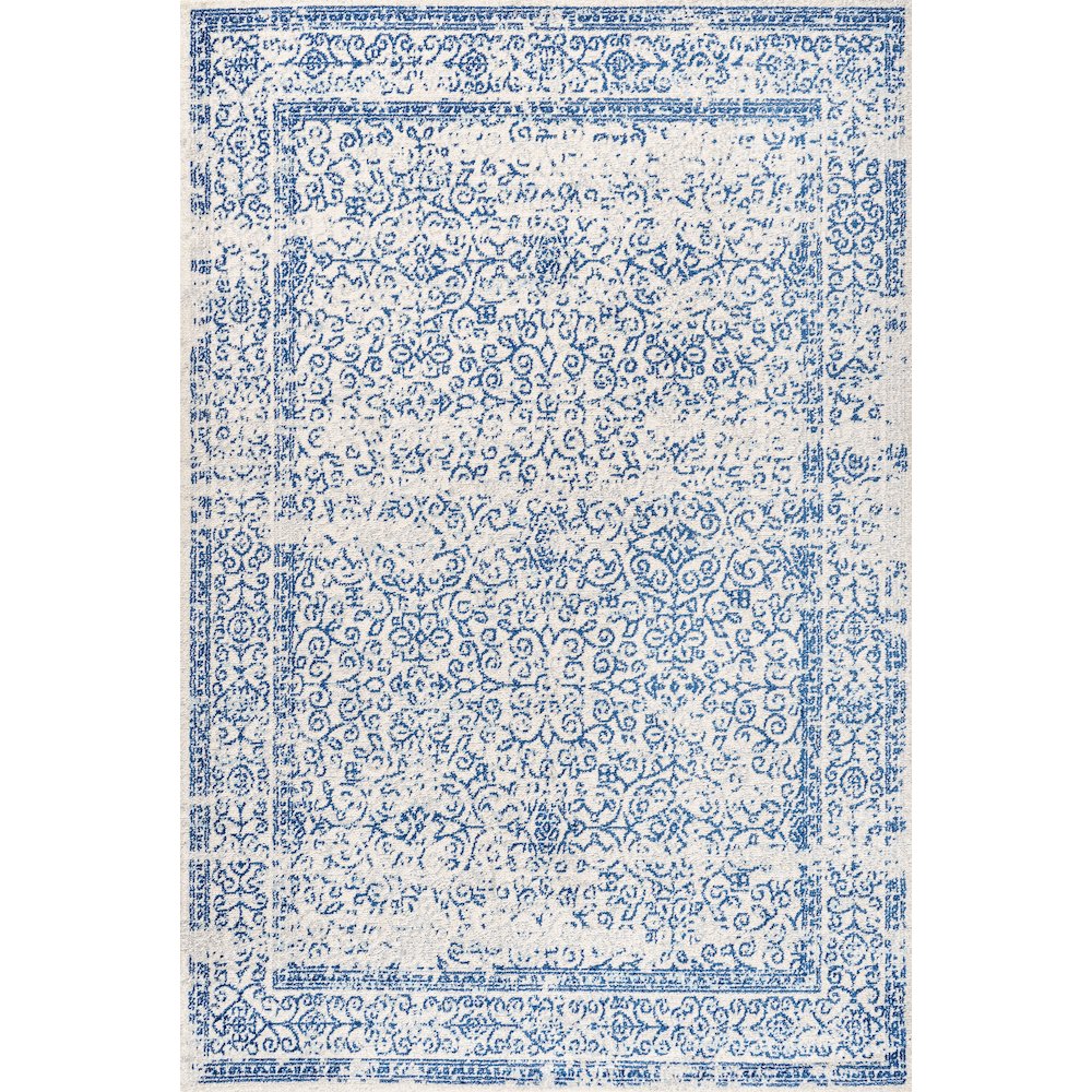 Azul Filigree Area Rug. Picture 1