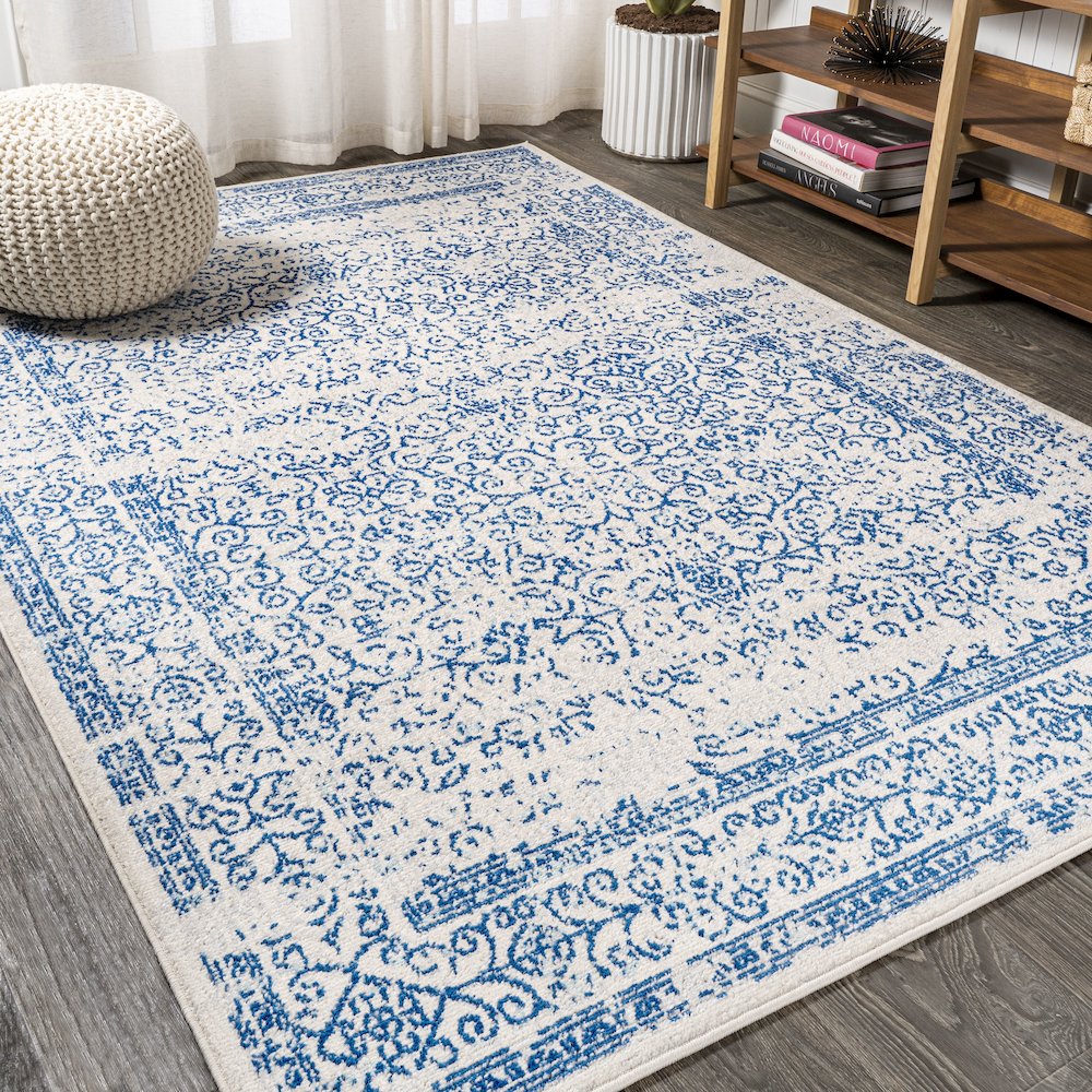 Azul Filigree Area Rug. Picture 2