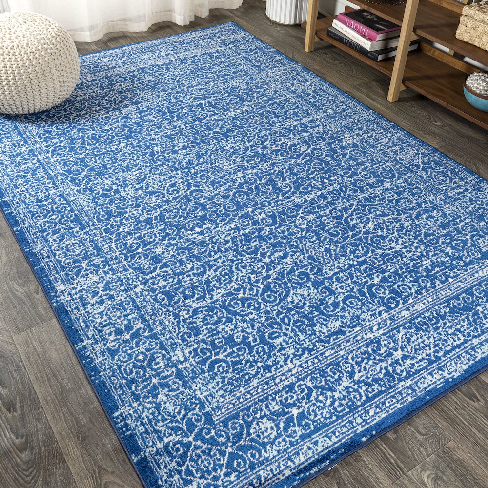 Azul Filigree Area Rug. Picture 4