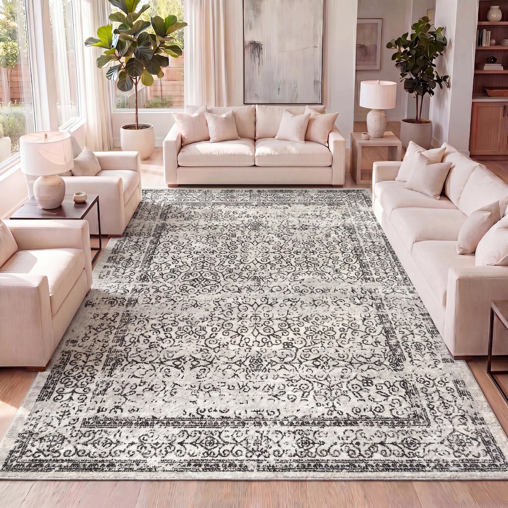 Azul Filigree Area Rug. Picture 10