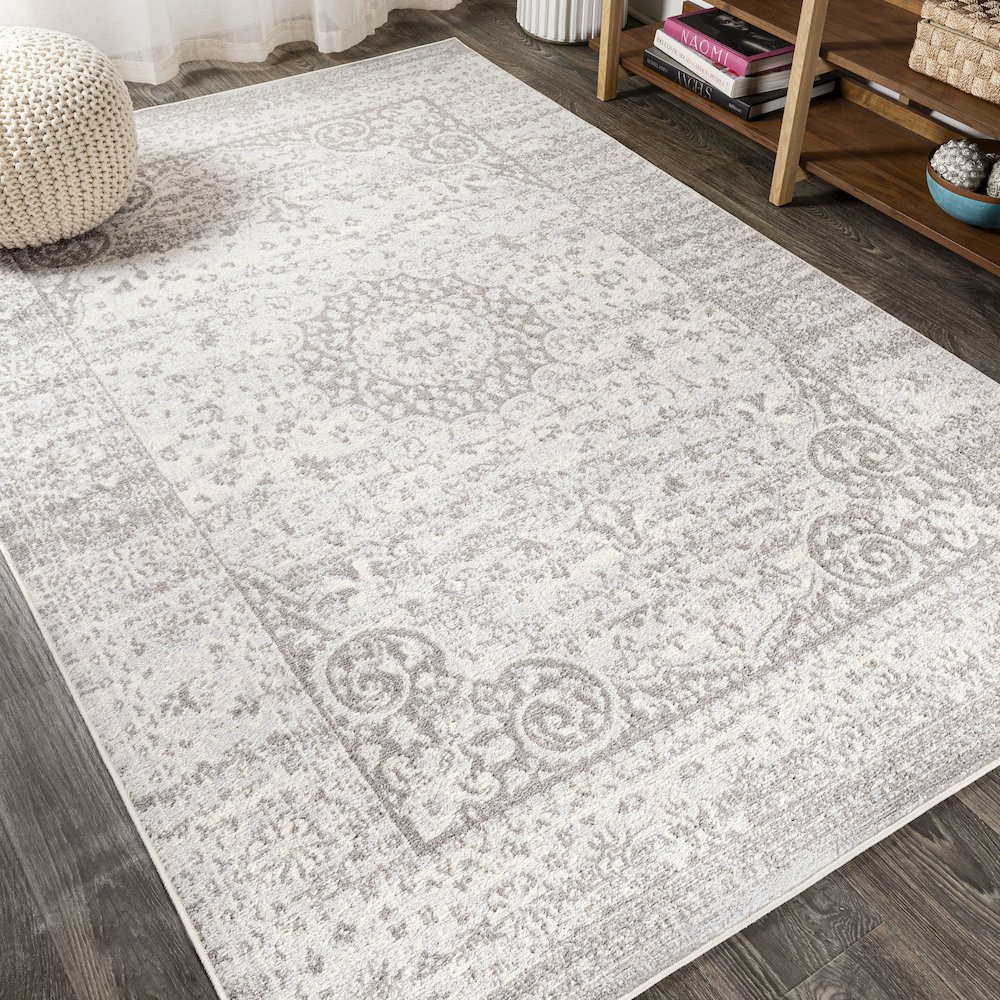 Scala Ornate Bohemian Medallion Area Rug. Picture 4