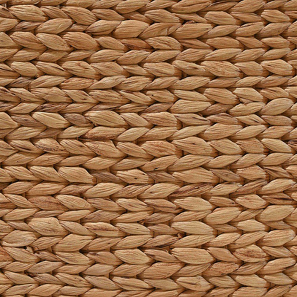 Wilder Classic Farmhouse Woven Hyacinth Rectangular Storage Baskets. Picture 4