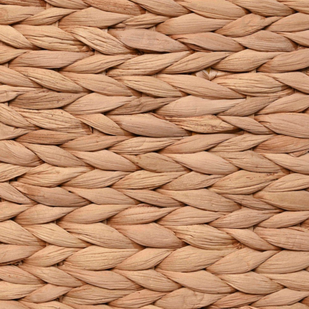 Sawyer Classic Farmhouse Handwoven Hyacinth 2-Section Collapsible Laundry Hamper. Picture 4