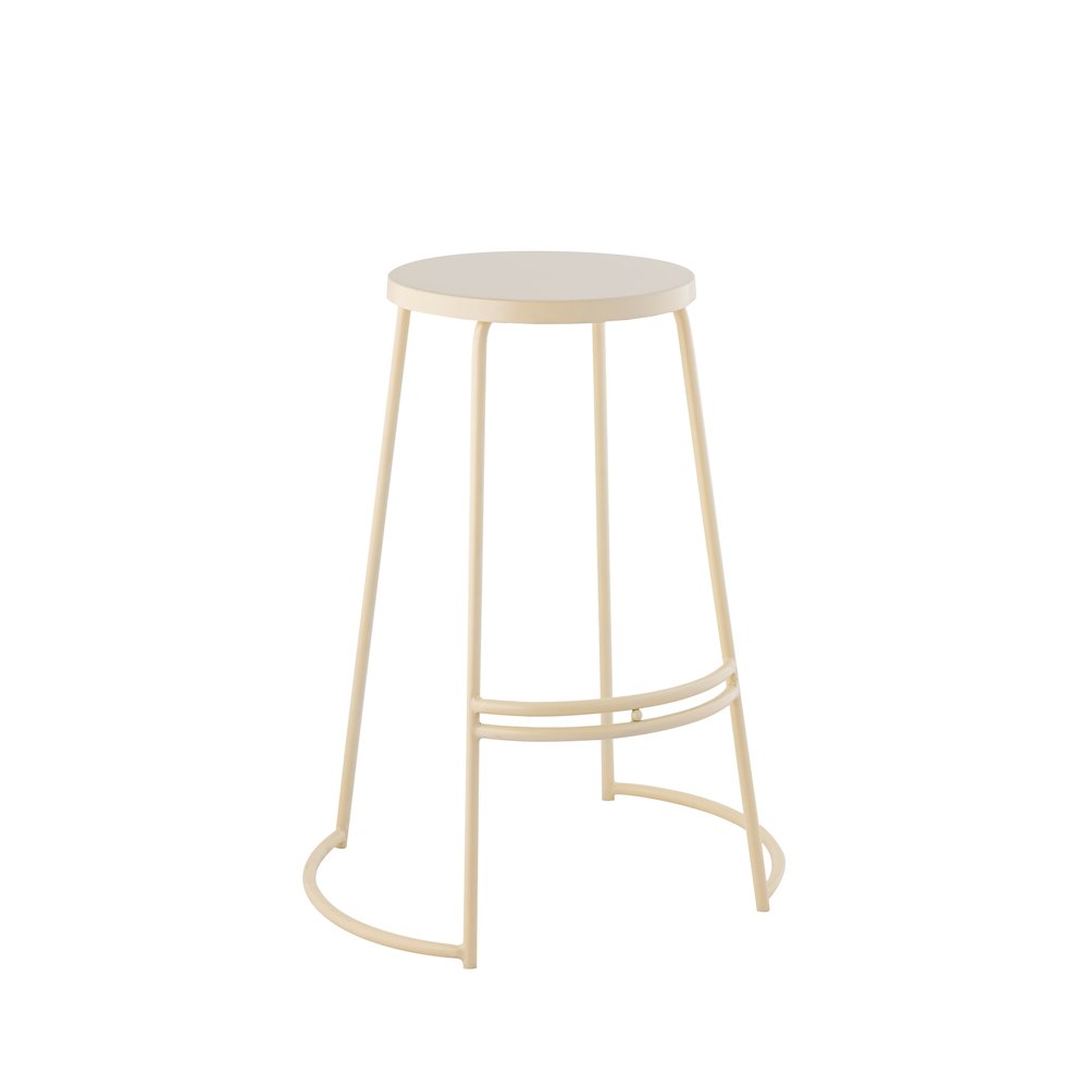 Hula Modern 28.75" Backless Metal Bar Stool. Picture 5