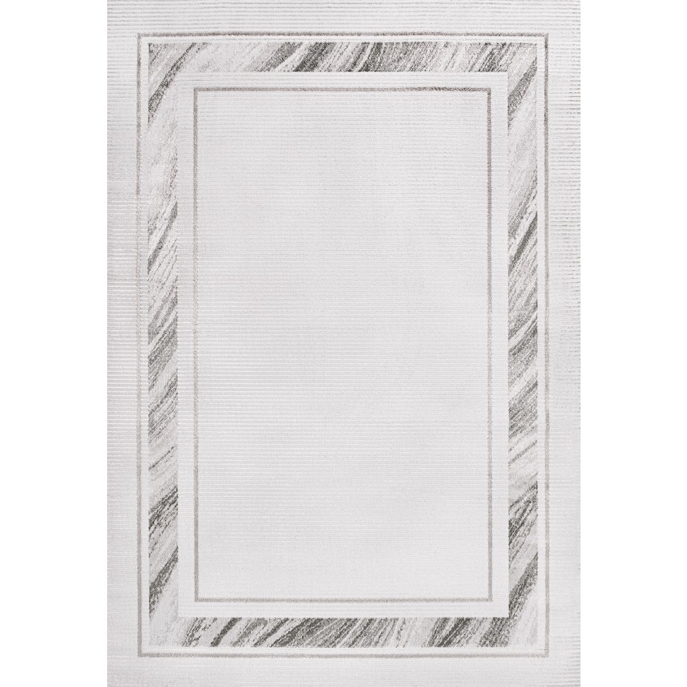Athens Classic Border Marble Pattern High-Low Area Rug. Picture 3