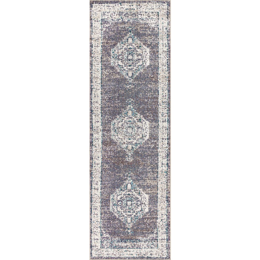 Ankara Vintage Medallion Area Rug. Picture 1
