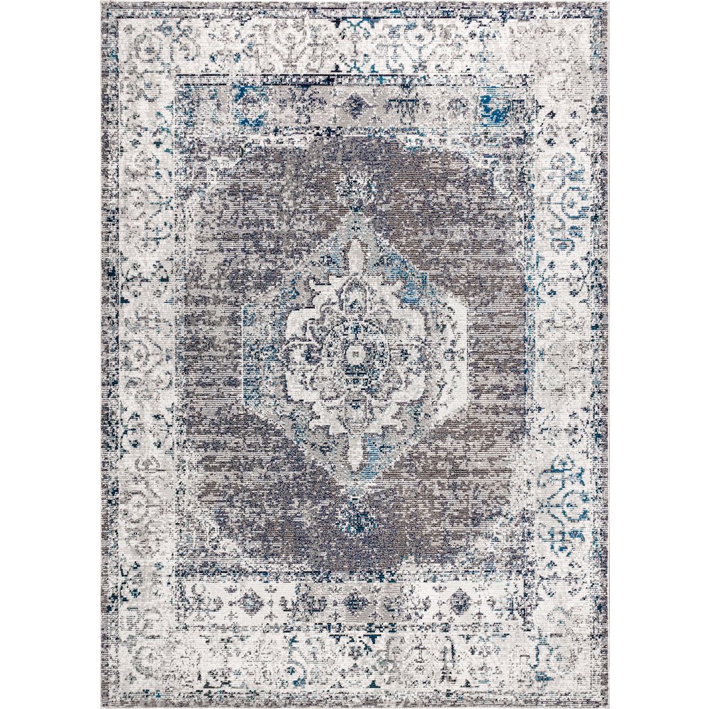 Ankara Vintage Medallion Area Rug. Picture 1
