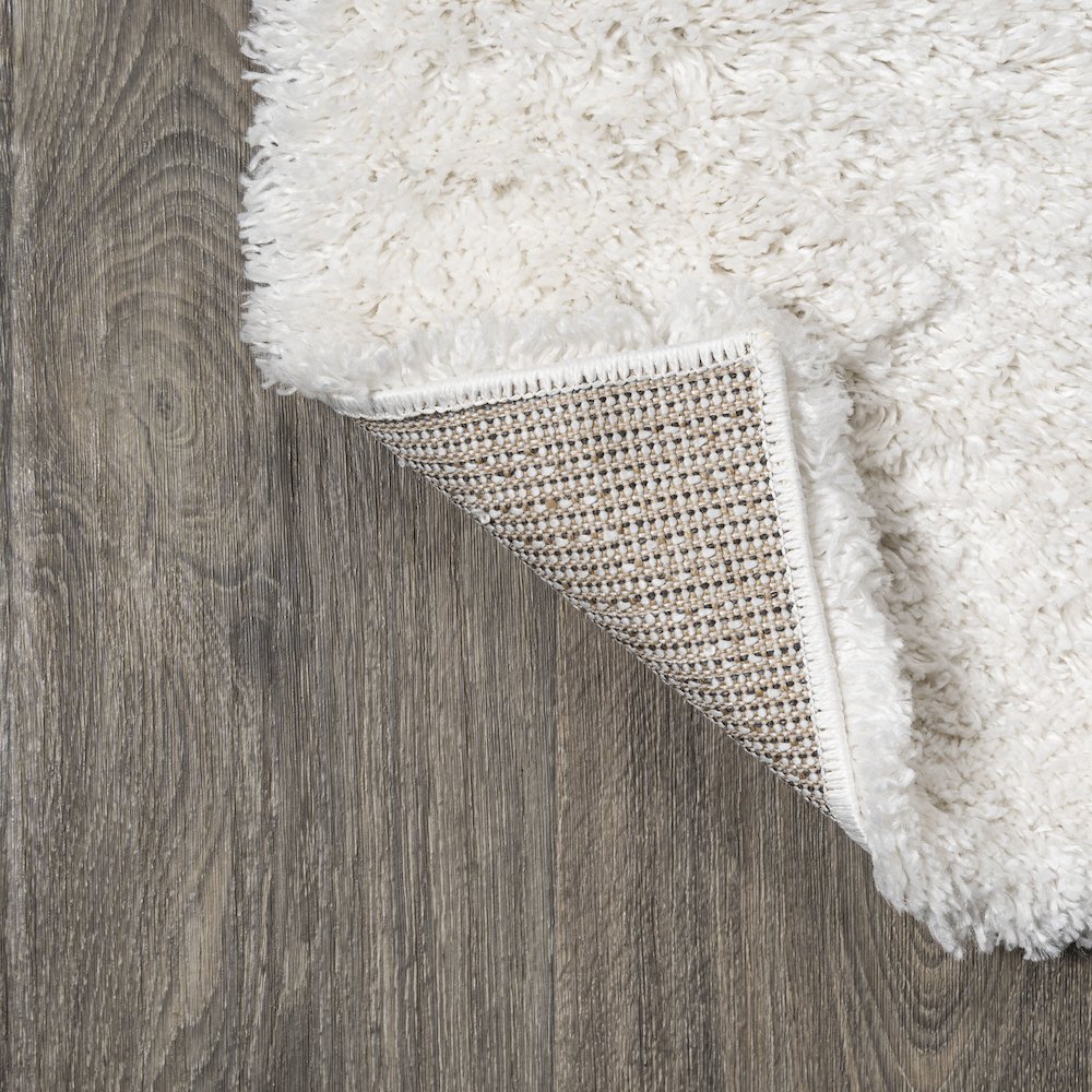 Groovy Solid Shag Area Rug. Picture 3
