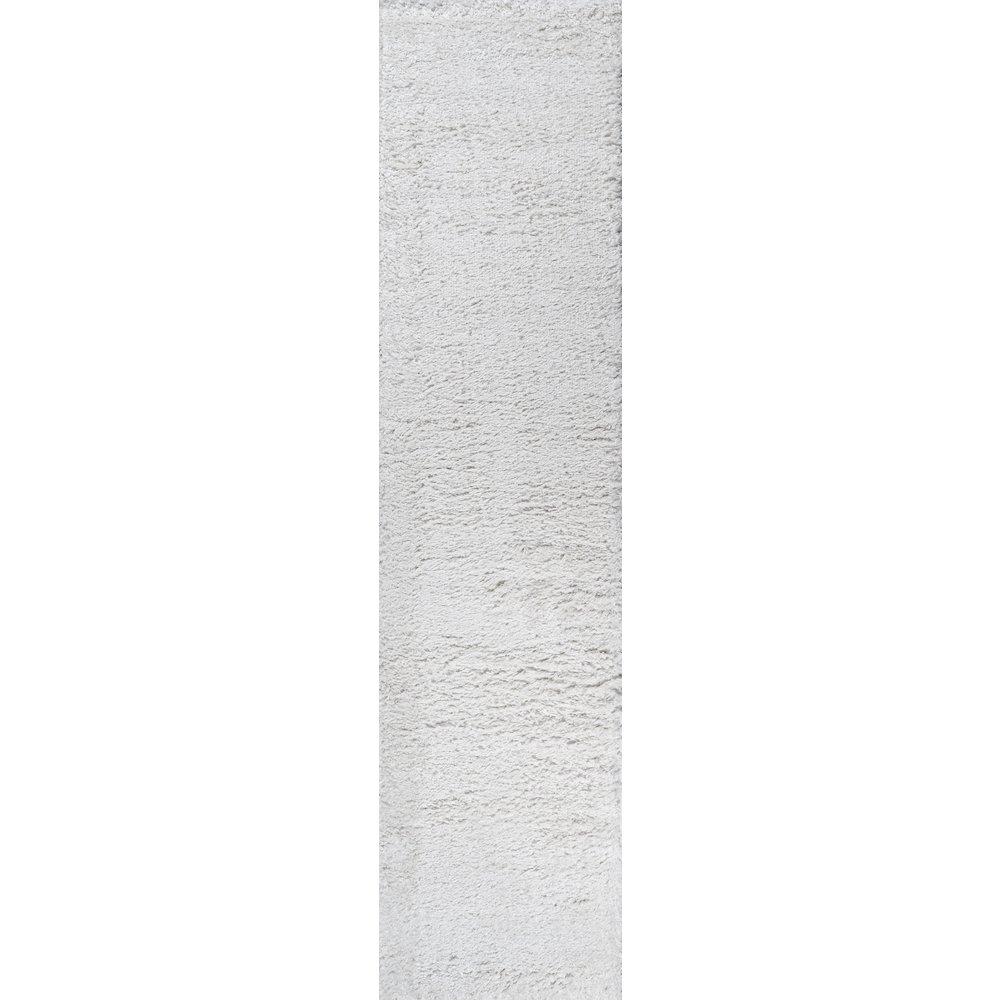 Groovy Solid Shag Area Rug. Picture 1