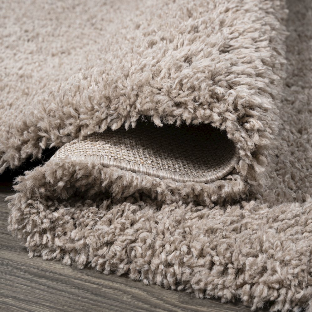 Groovy Solid Shag Area Rug. Picture 8