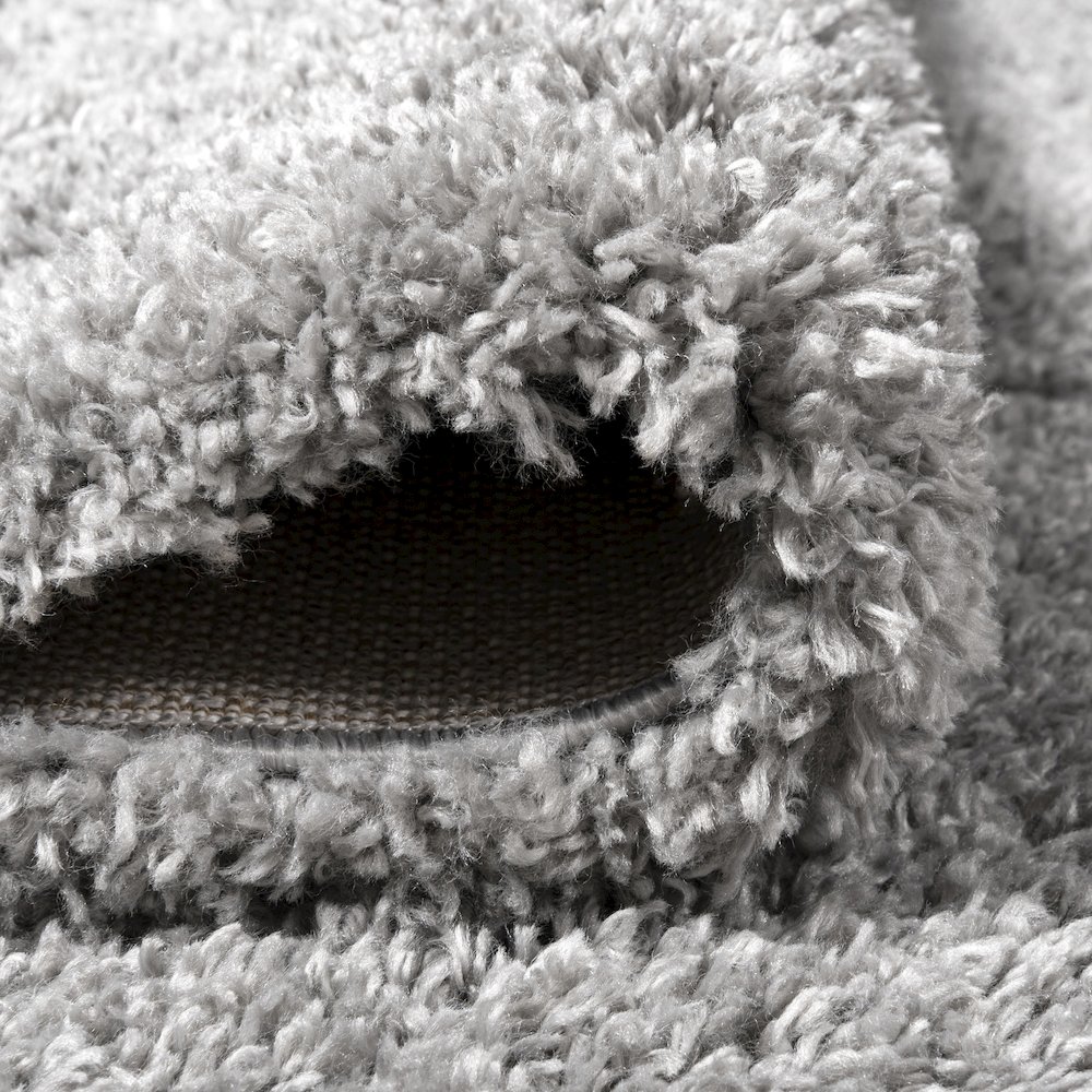 Groovy Solid Shag Area Rug. Picture 6