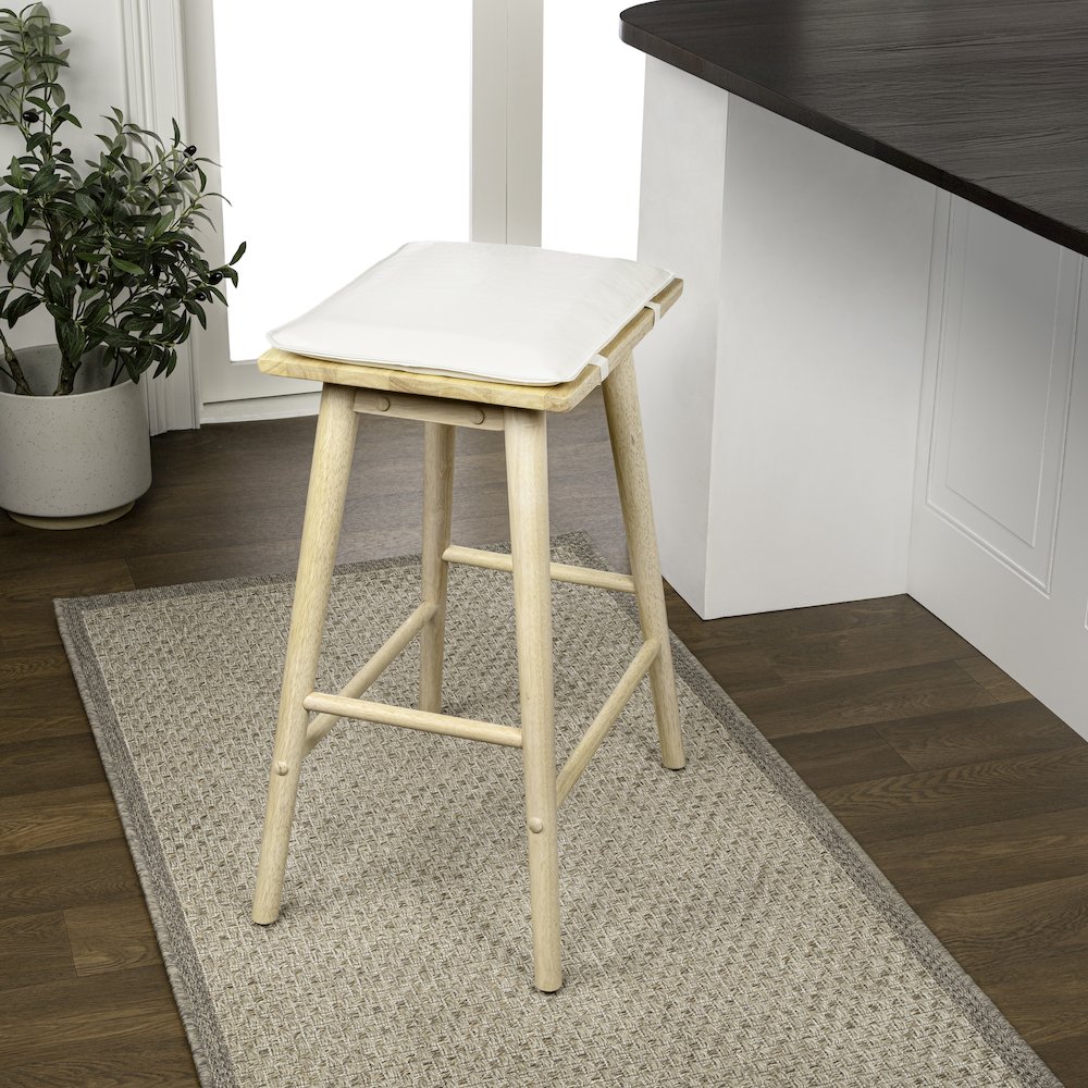 Peroni Mid-Century 26" Backless Counter Stool. Picture 2