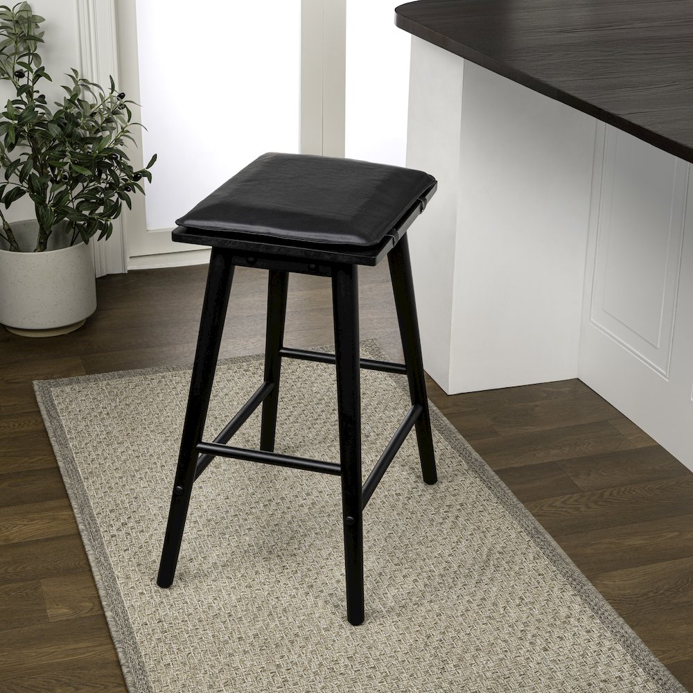 Peroni Mid-Century 26" Backless Counter Stool. Picture 3