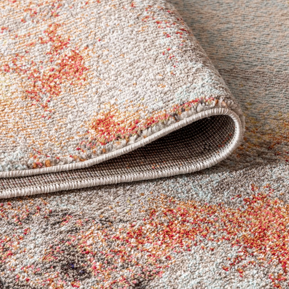 Contemporary Pop Modern Abstract Vintage Area Rug. Picture 6