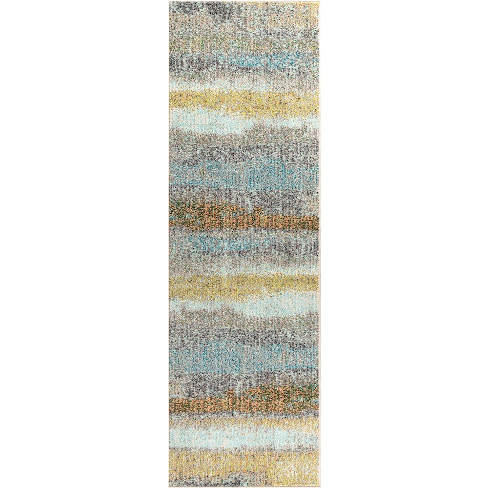 Style Contemporary Pop Modern Abstract Vintage Area Rug. Picture 1