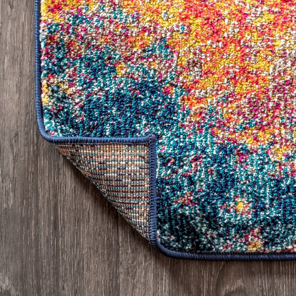 Contemporary Pop Modern Abstract Area Rug. Picture 3