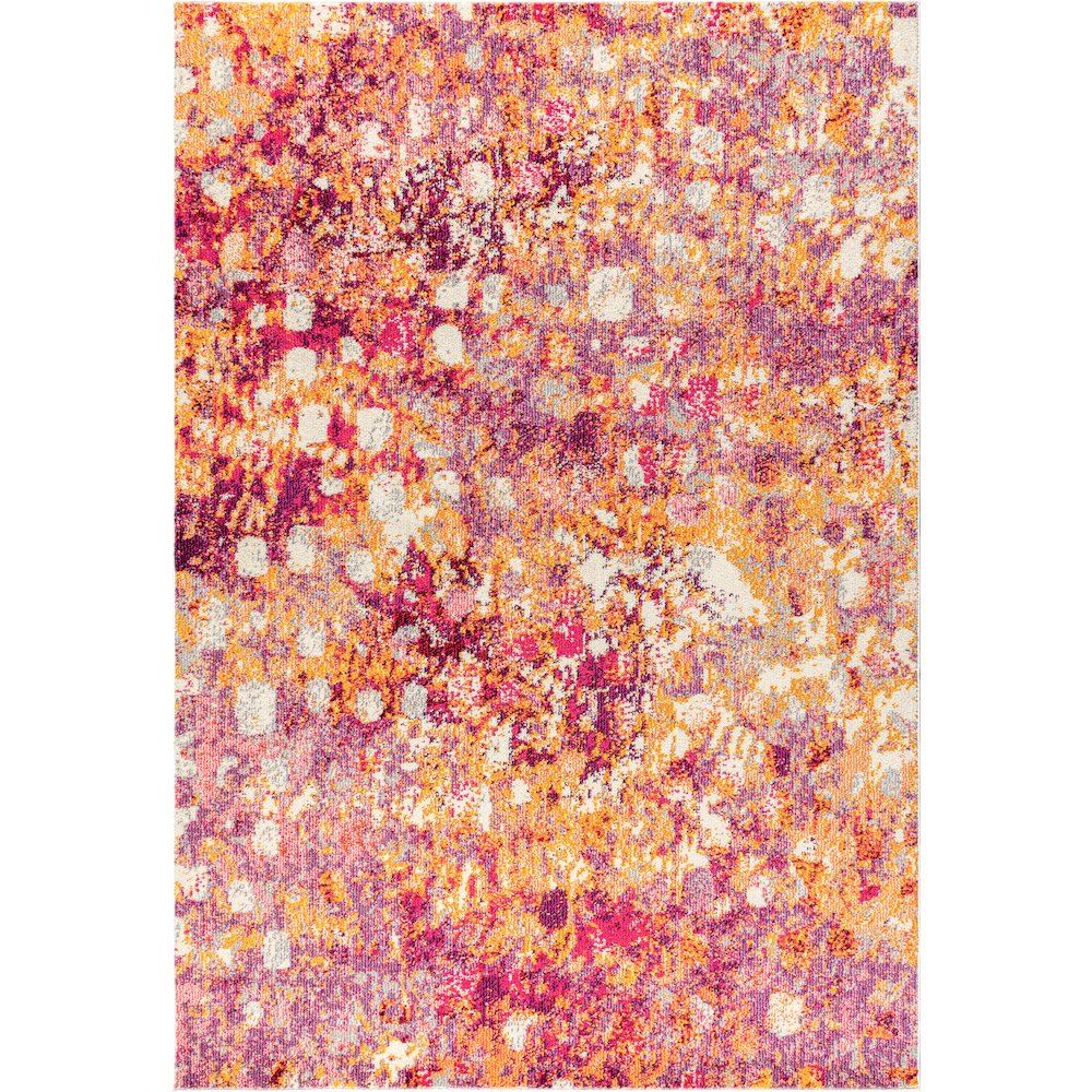 Inspired Contemporary Pop Modern Abstract Area Rug. Picture 1