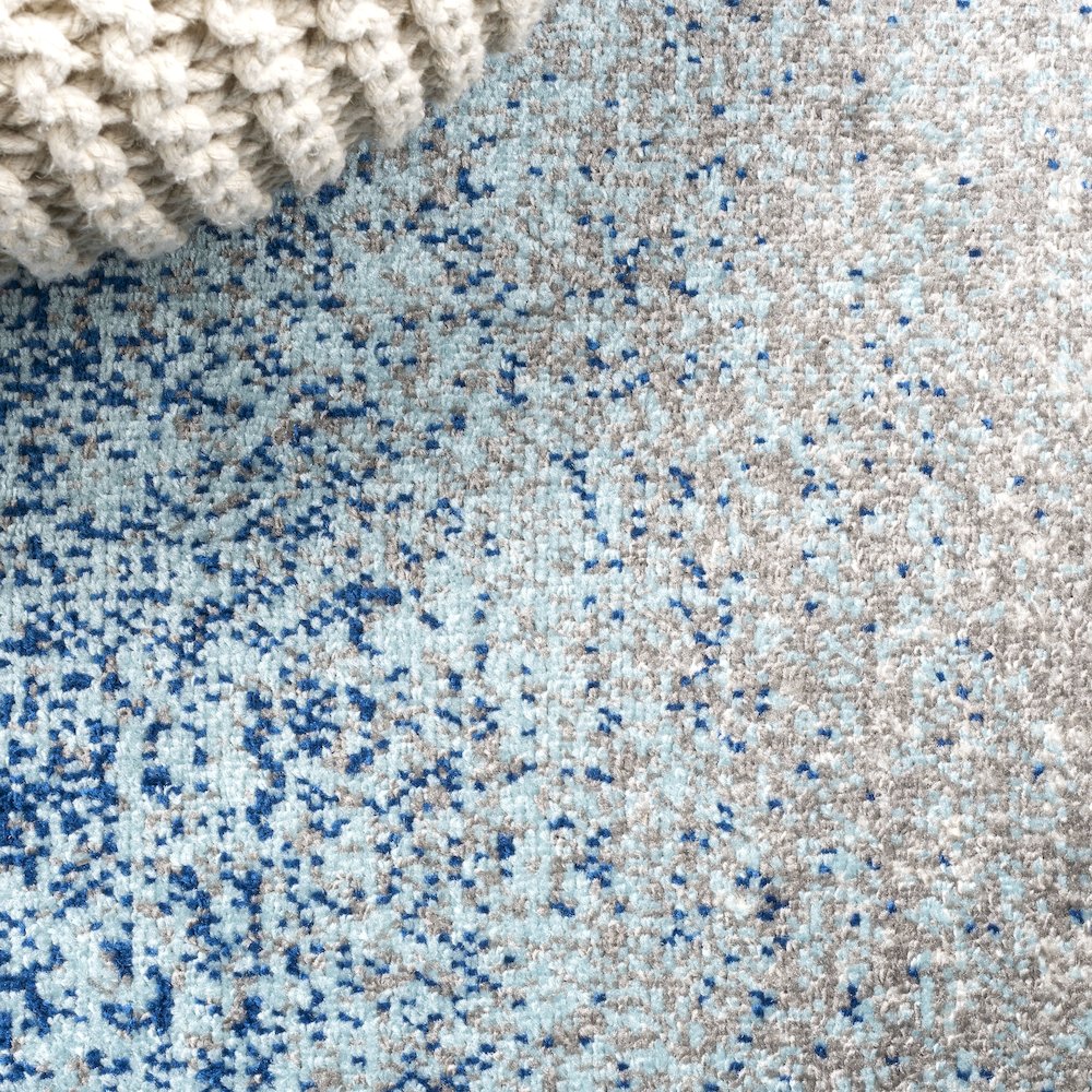Happy Shore Modern Gradient Area Rug. Picture 4