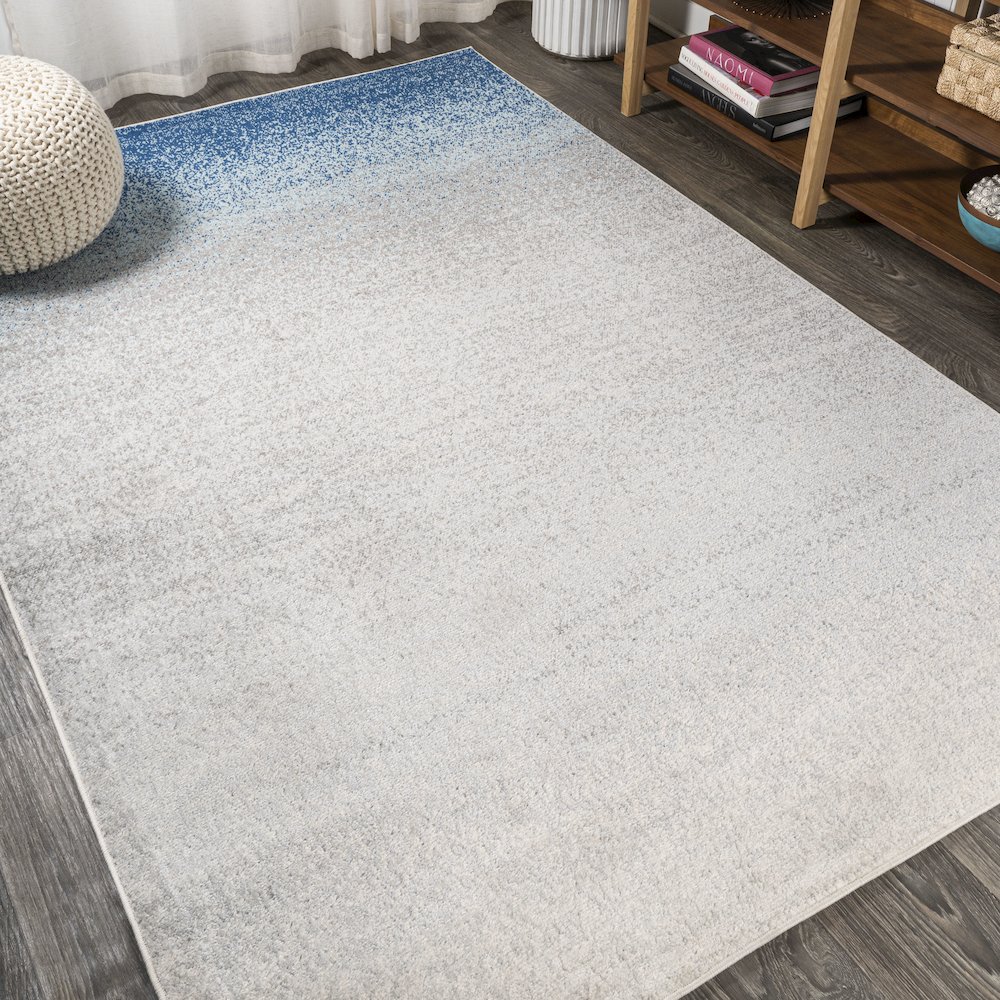Happy Shore Modern Gradient Area Rug. Picture 4