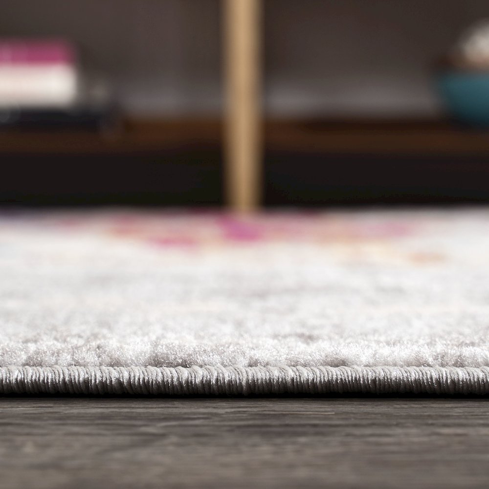 Sunset Modern Abstract Area Rug. Picture 7