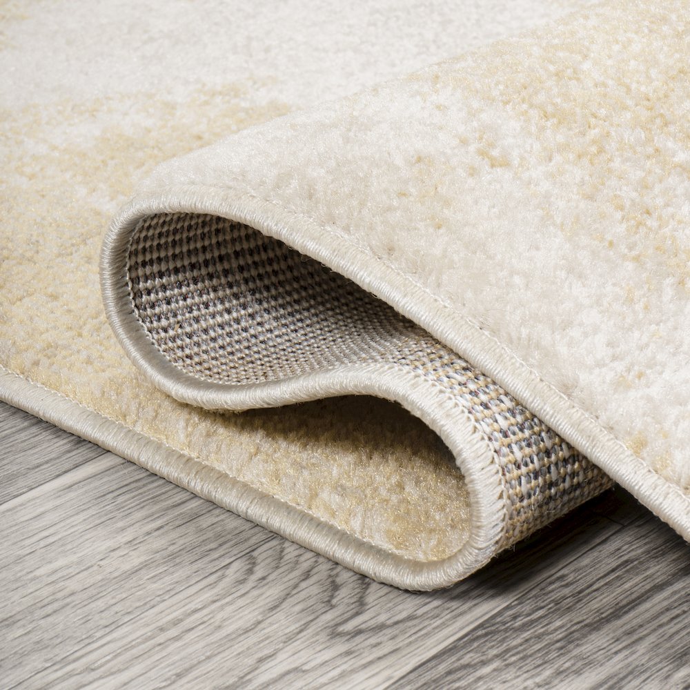Petalo Abstract Two Tone Modern Area Rug. Picture 6