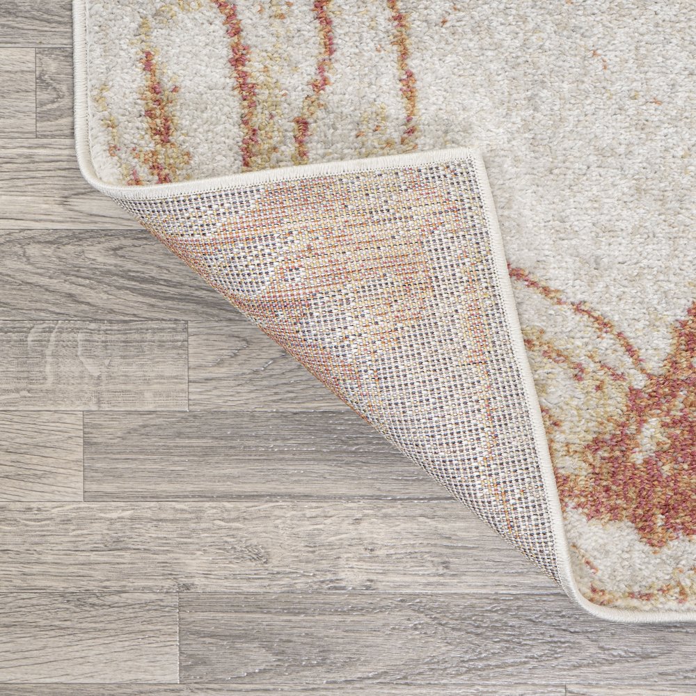 Marmo Abstract Marbled Modern Area Rug. Picture 3