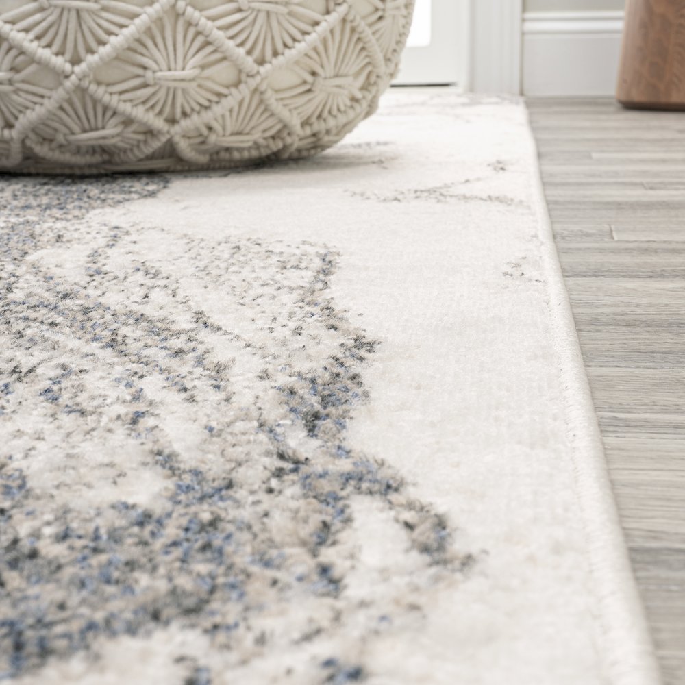 Marmo Abstract Marbled Modern Area Rug. Picture 5