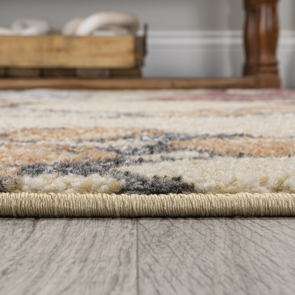 Dizi Modern Botanical Wildflower Area Rug. Picture 7
