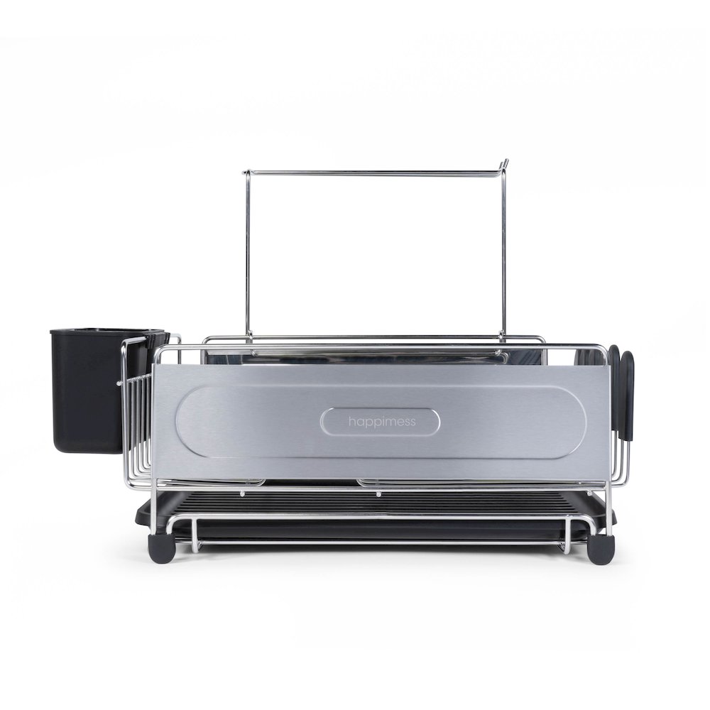 Compact Fingerprint-Proof Stainless Steel Dish Drying Rack. Picture 2