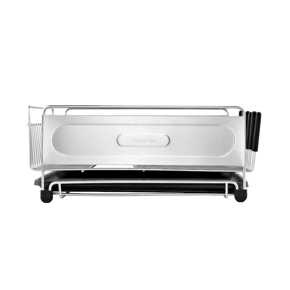 Compact Fingerprint-Proof Stainless Steel Dish Drying Rack. Picture 15
