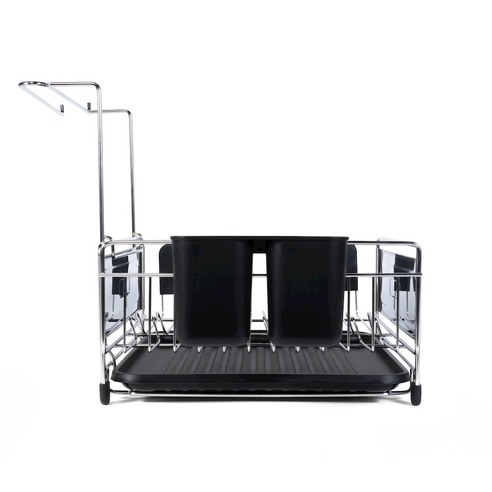 Compact Fingerprint-Proof Stainless Steel Dish Drying Rack. Picture 5
