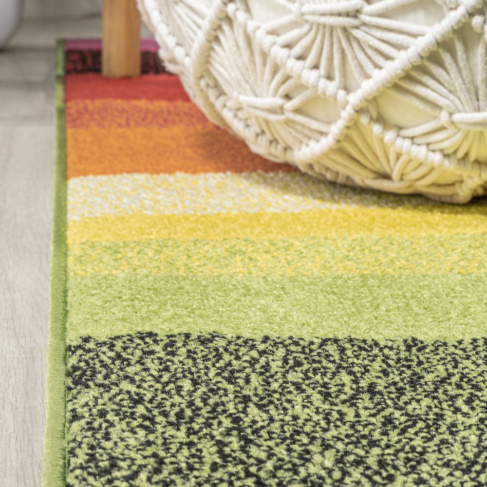 Prism Geometric Striped Area Rug. Picture 5