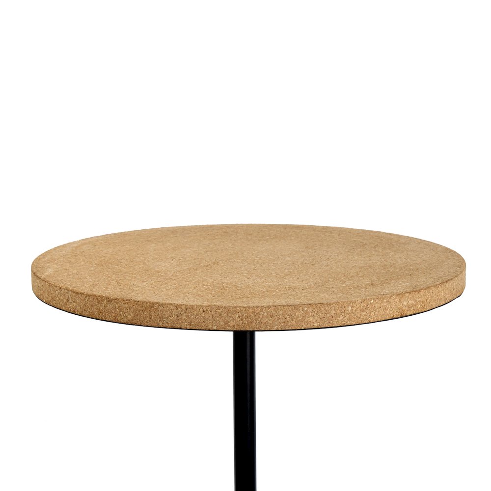 Calix 23.5" Minimalist Round Pedestal End Table. Picture 3