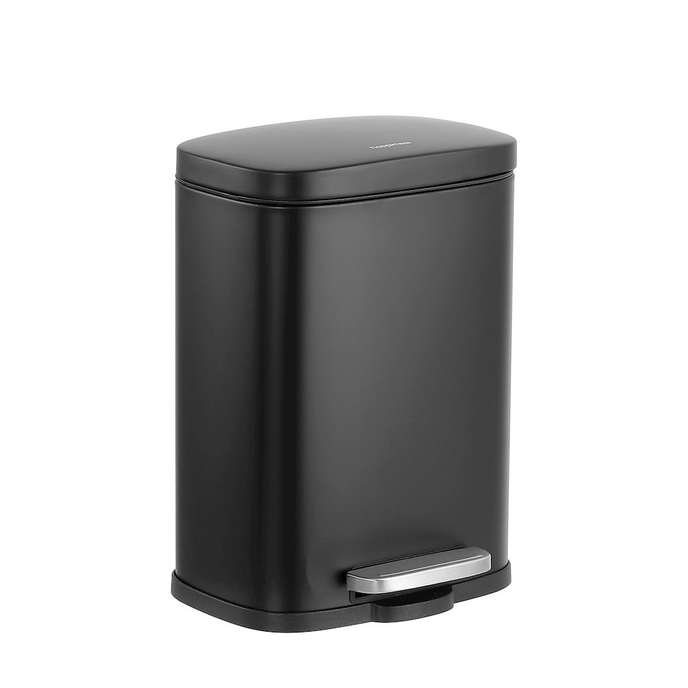 Connor Rectangular Trash Can With Soft-Close Lid And Mini Trash Can. Picture 6