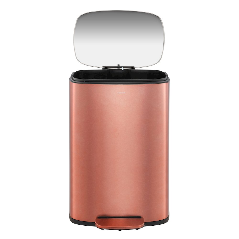 Connor Rectangular Trash Can With Soft-Close Lid And Mini Trash Can. Picture 6