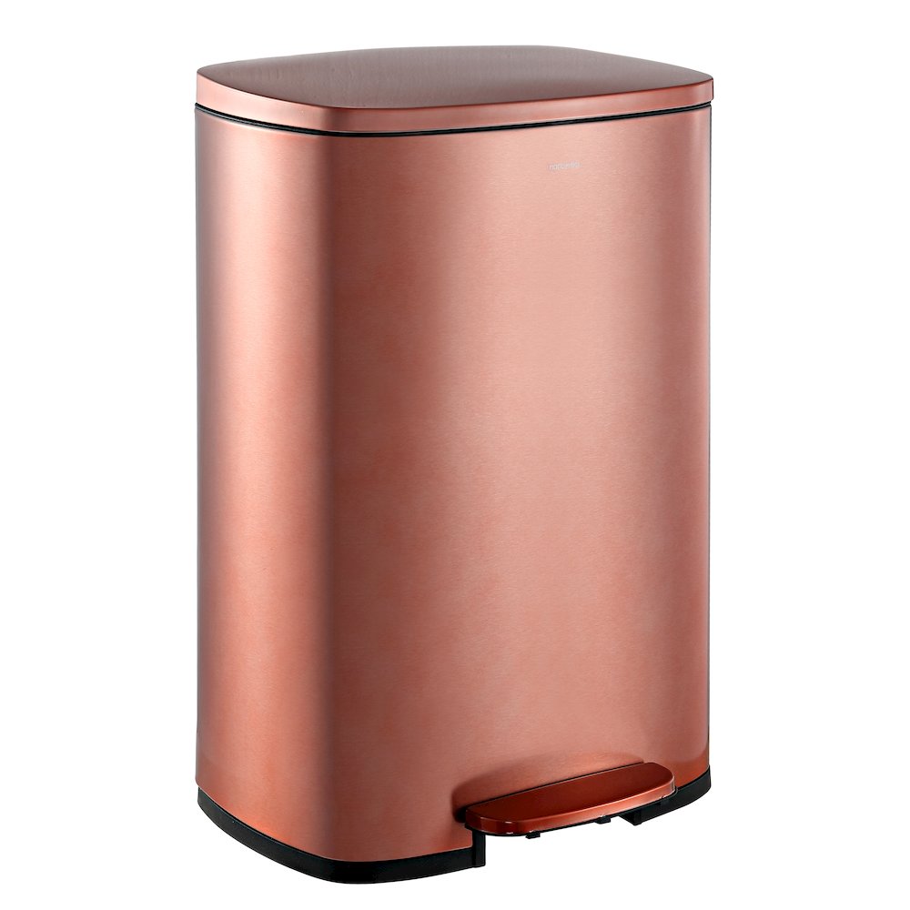 Connor Rectangular Trash Can With Soft-Close Lid And Mini Trash Can. Picture 4