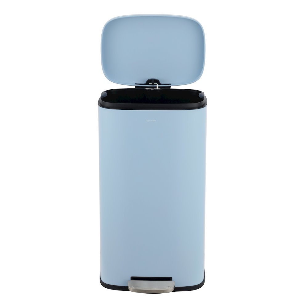 Connor Rectangular Trash Can With Soft-Close Lid And Free Mini Trash Can. Picture 2